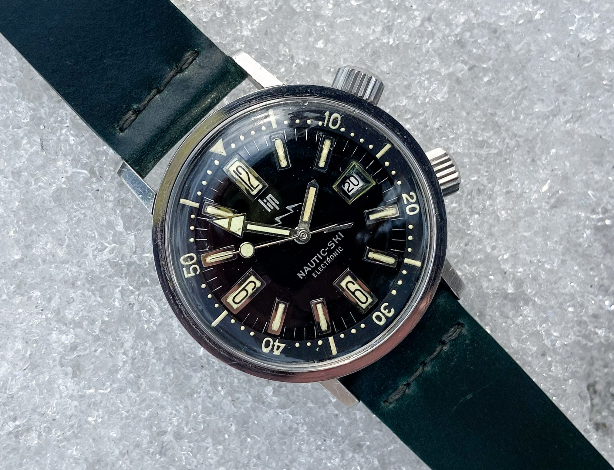 Aiguille Des Secondes Lip Nautic-Ski Vintage - Neuve Avec Défauts (NOS) - Compatible Tous Modèles Lip