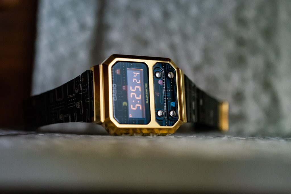 <span class='btd-post-cat-branding'>Hands-On</span>Yay, it’s the 80s! – Nuclear War, AIDS, Porn, and The Casio Vintage x Pac-Man Watch