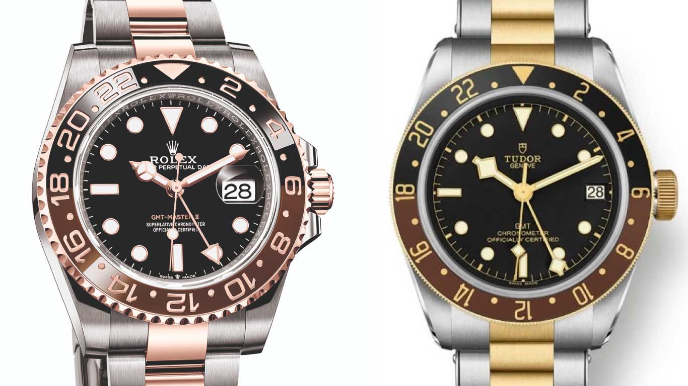 Tudor Black Bay GMT Silver and Gold Rootbeer