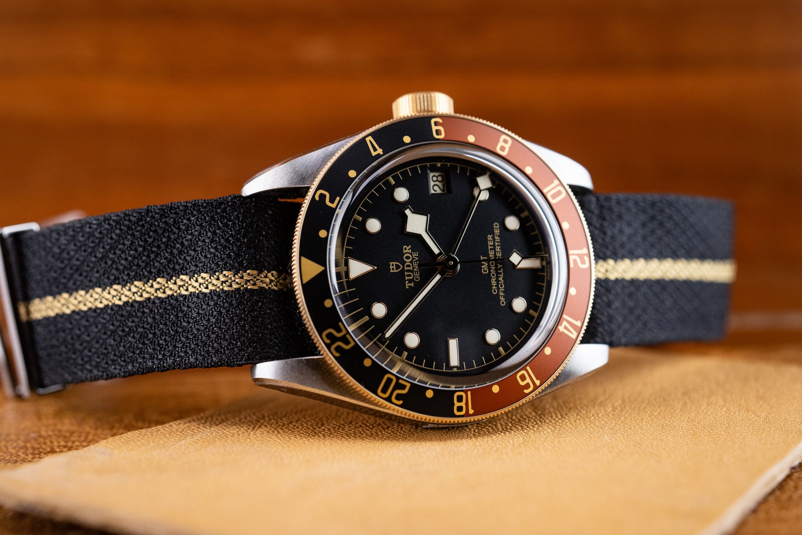 Tudor Black Bay GMT Silver and Gold Rootbeer